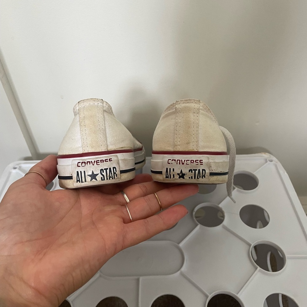 Low Top White Converse